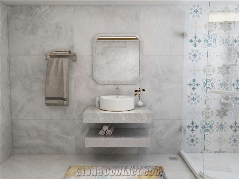 Kinds Of Designs Artificial Marble Bathroom Vanity Sink