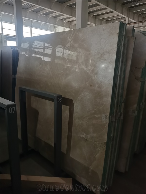 Chang E Beige Marble Slab For Floor Moonstone Cream Cloudy