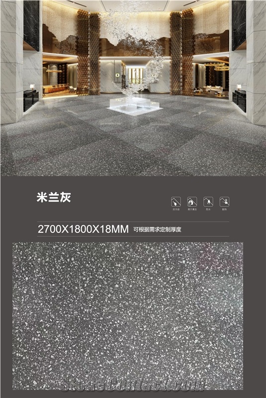 Artificial Stone Slabs Terrazzo New Popular For Project