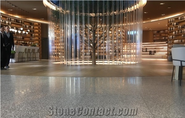 Artificial Stone Slabs Terrazzo Slabs  For Mall Project