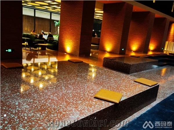 Artificial Stone Slabs Terrazzo Slabs Mall Wall&Floor Tiles