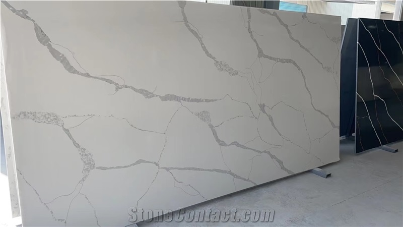 Calacatta White Quartz Countertops - Artificial Stone