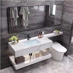 Very Popular Artificial Stone Sintered Stone Vanity Tops