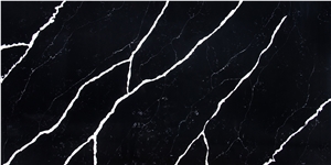 Quartz Stone Black Calacatta Slabs