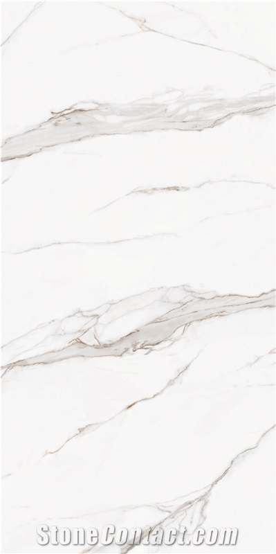 Sintered Stone Alpenliebe White For Indoor Design