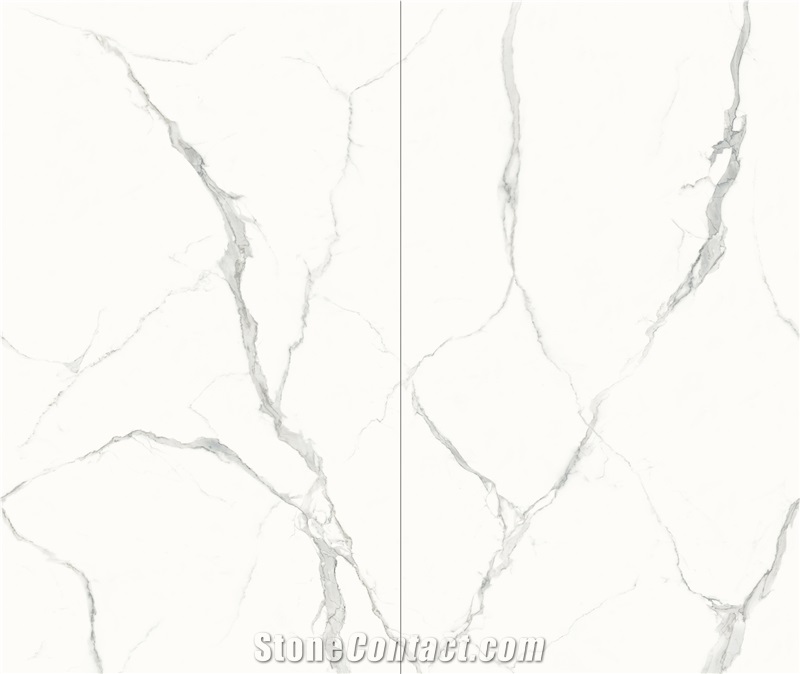 Sintered Stone White Calacatta For Indoor Design