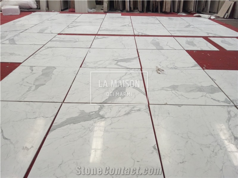 Statuario Marble Composite Laminated Honeycomb Wall Panels