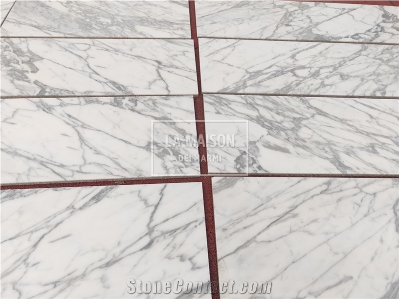 Statuario Marble Laminated Composite Granite For Floor/Wall
