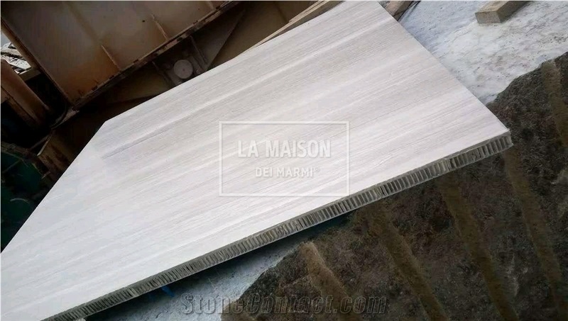 Wooden White Composite Laminated Aluminium Honeycomb Panels
