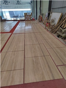 Sliver Grey Travertine Slabs&Tiles For Floors Or Walls