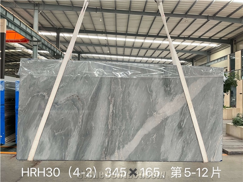 Blue/Brown Marble Palissandro Blue For Hotel Flooring HRH-30