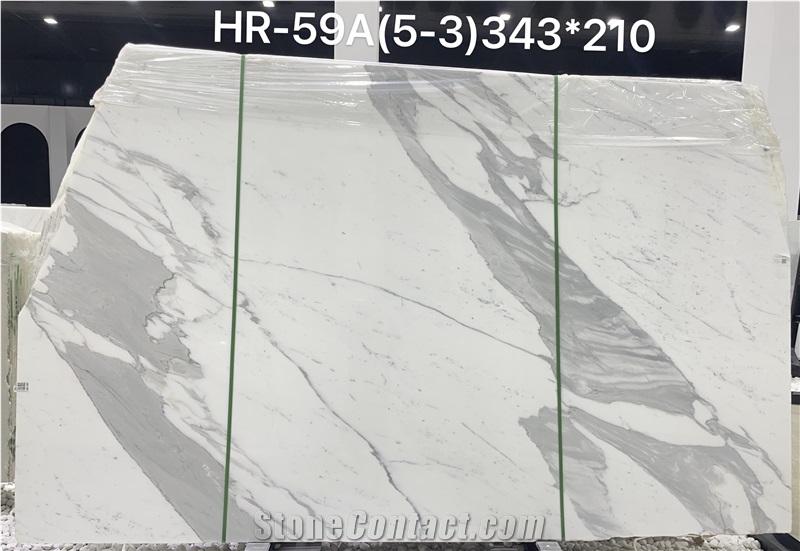 Calacatta Natural Italian Whtie  Marble For Hotel
