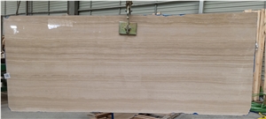 Italy Beige Serpeggiante Marble Wood Grain/Wood Texture
