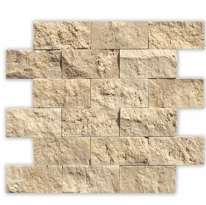 Travertine Split Face Mosaic Wall Ties
