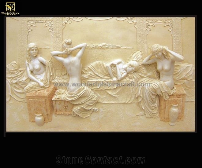 Artificial Stone Wall Relief