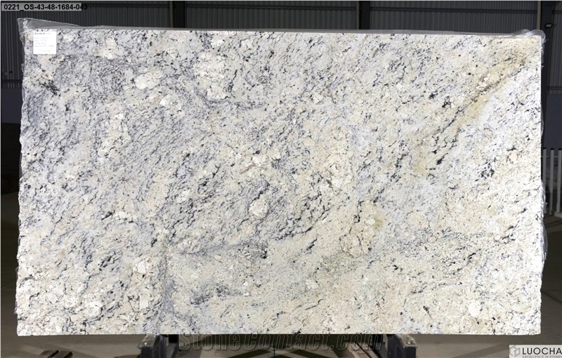 White Delicatus Granite Slabs