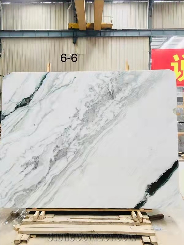China Popular Panda White Cut Size Marble