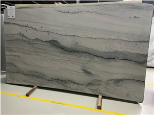 Opus White Quartzite Slabs