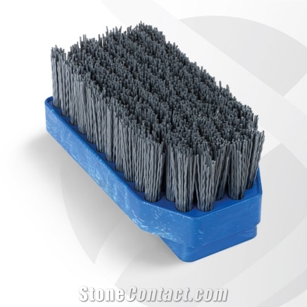 Abrasive Brushes Of Diamond Or Silicon Carbide For Granite
