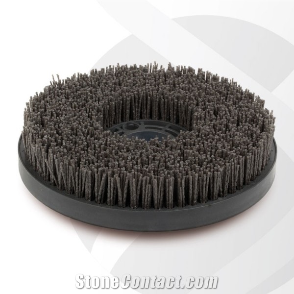 Ceramic Abrasive Brushes Of Diamond Or Silicon Carbide