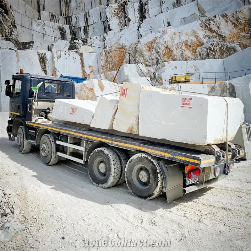 Bianco Carrara C Marble Quarry