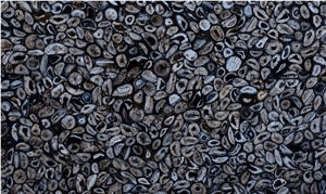 AGATHA BLACK Semiprecious Stone Slabs