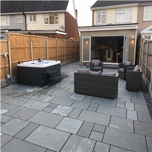Ice Blue Sandstone Patio Paving