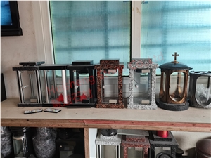 Granite Monument Solar Lantern