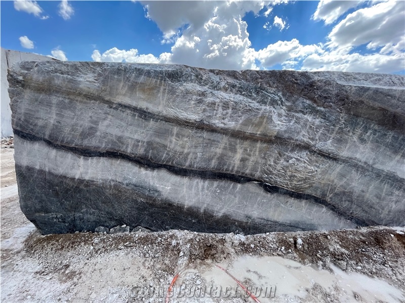 Dolomite Gray Marble Blocks