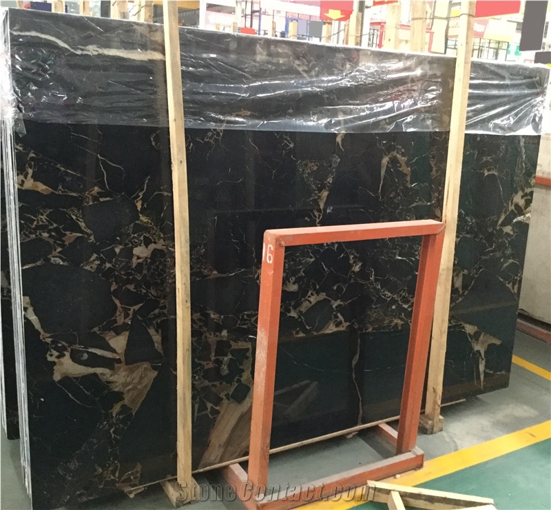 Athens Portoro Marble,Black Marble Flooring & Wall Covering