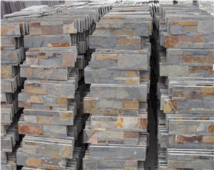 China Rusty Slate Cultured Stone,Veneer Panel