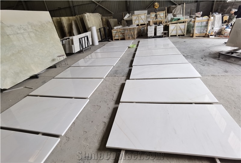 China White Marble Interior Wall Cladding Panel
