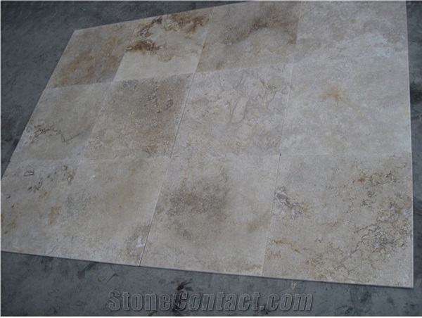 Chinese Beige Travertine Tiles & Wall Cladding