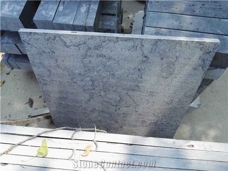 Chinese Blue Limestone Tiles & Wall Cladding Tiles