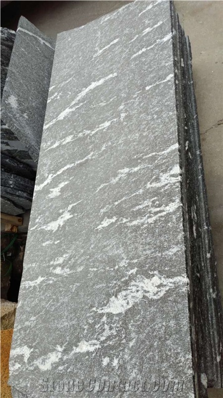 Chinese Snow Grey Granite Slabs And Tiles