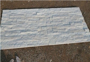 Crystal White Quartzite Culture Stone & Thin Ledge Stone