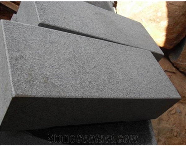 G654 Dark Grey Panda Granite Tiles For Sale