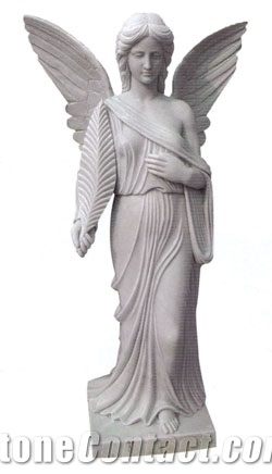 Garden Stone Large Angel Marble Statues
