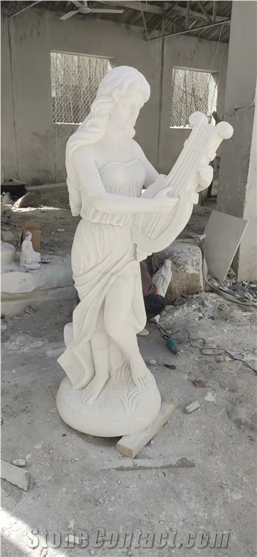 Hand Carving White Marble Statue,Human Sculptures