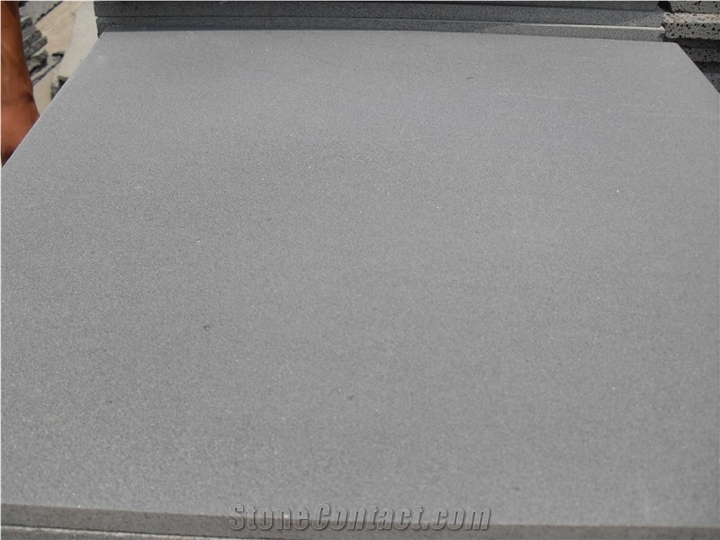 Honed Andesite Grey Slabs & Flooring Tiles