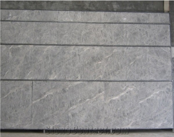 Kasiki Grey Marble Tile Slab, Light Grey Marble Slab Tile