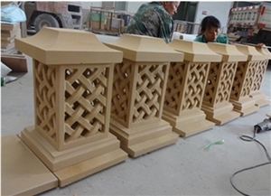 Outdoor Garden Sandstone Lantern,Sculpture Lantern