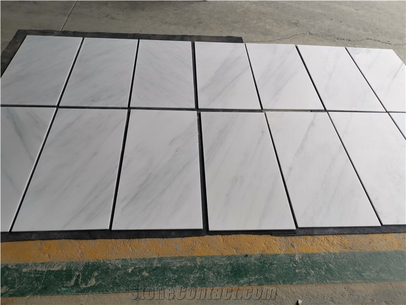 Polished Oriental White Marble Tiles,East White Marble Slabs