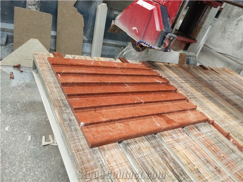 Rojo Coralito Marble Slabs & Tiles & Rosso Marble Tiles