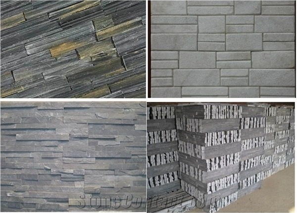 Rusty Slate Stacked Stone,Slate Veneer, Wall Tile