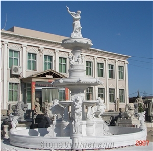 Western Style Artist Women Statue,Water Flow Fountains