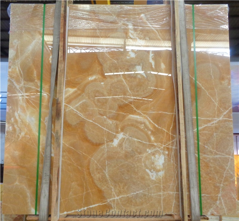 Wholesale Cheap Honey Yellow Onyx Tiles And Slabs