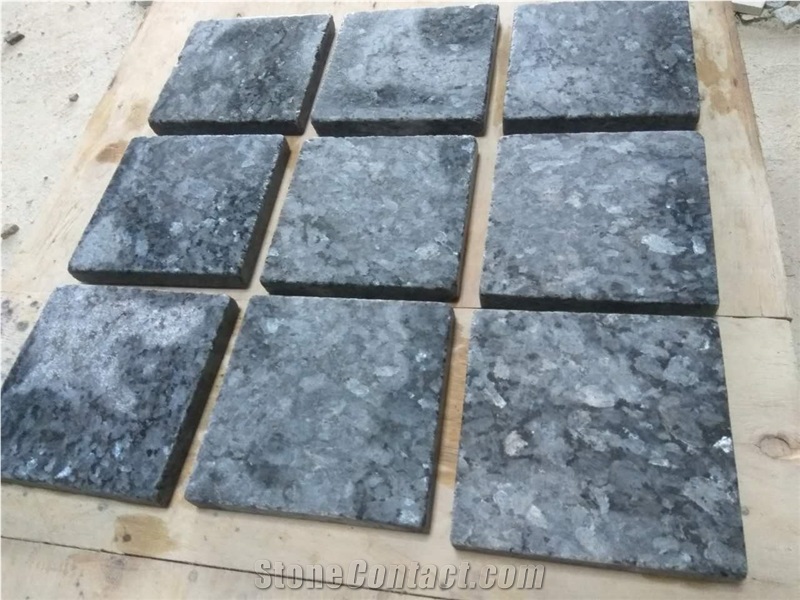 Wholesale Polished Blue Pearl Granite Flooring Tiles