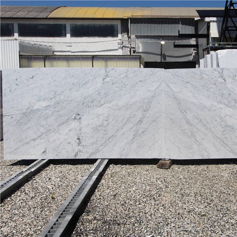 Bianco Carrara C Marble Slabs BL 16272