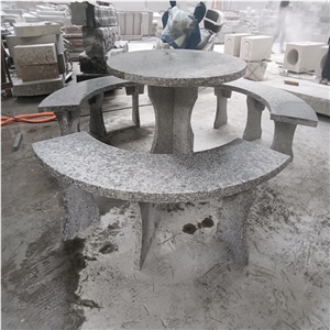 G603 Grey Granite Outdoor Round Table Top